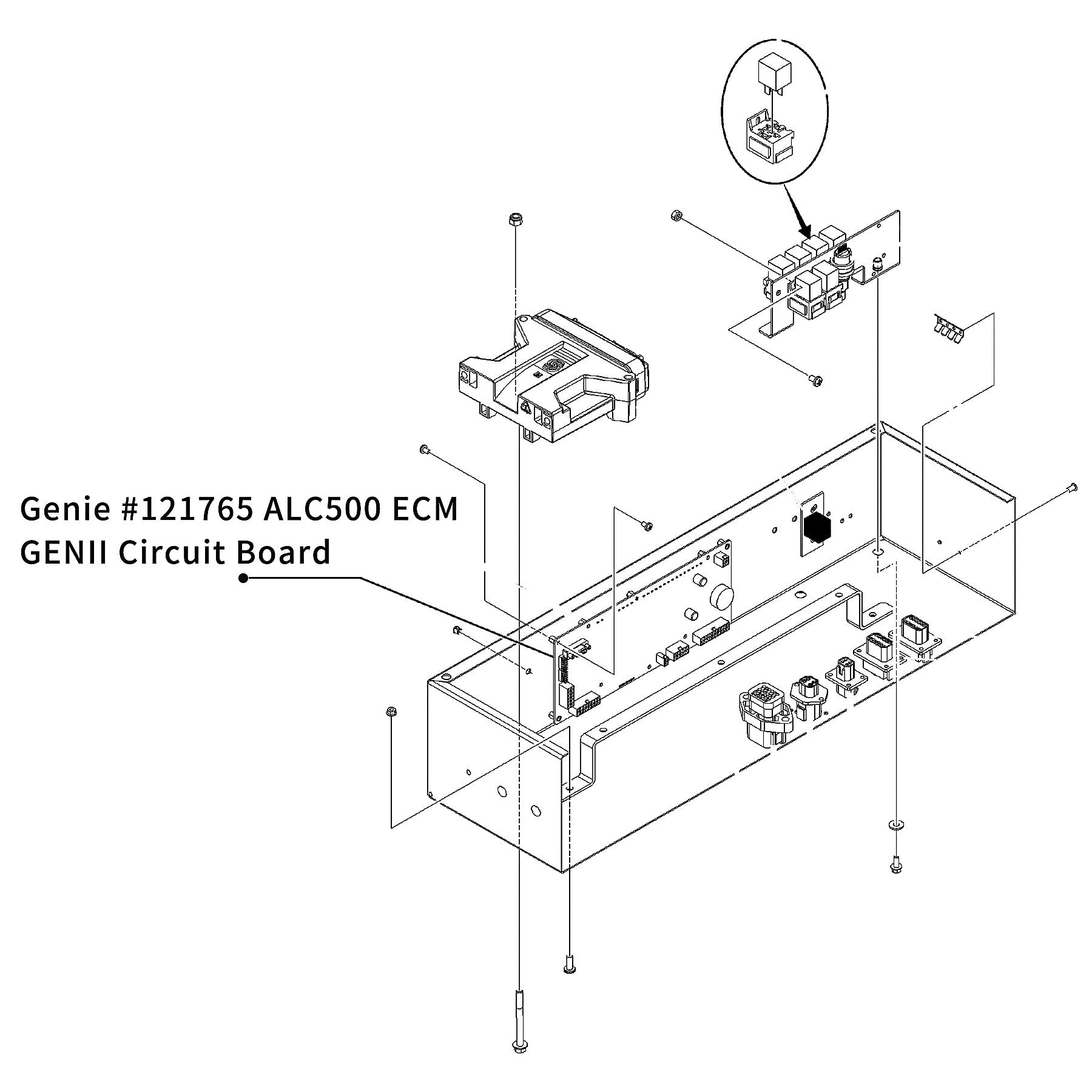 Amazon.com: Replace 121765GT 121765 ALC500 PCB ECM Circuit Board